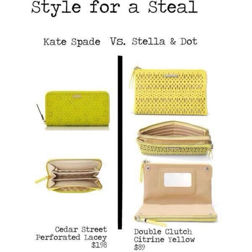 Stella & Dot | Citrine Double Clutch - Picture 9 of 15